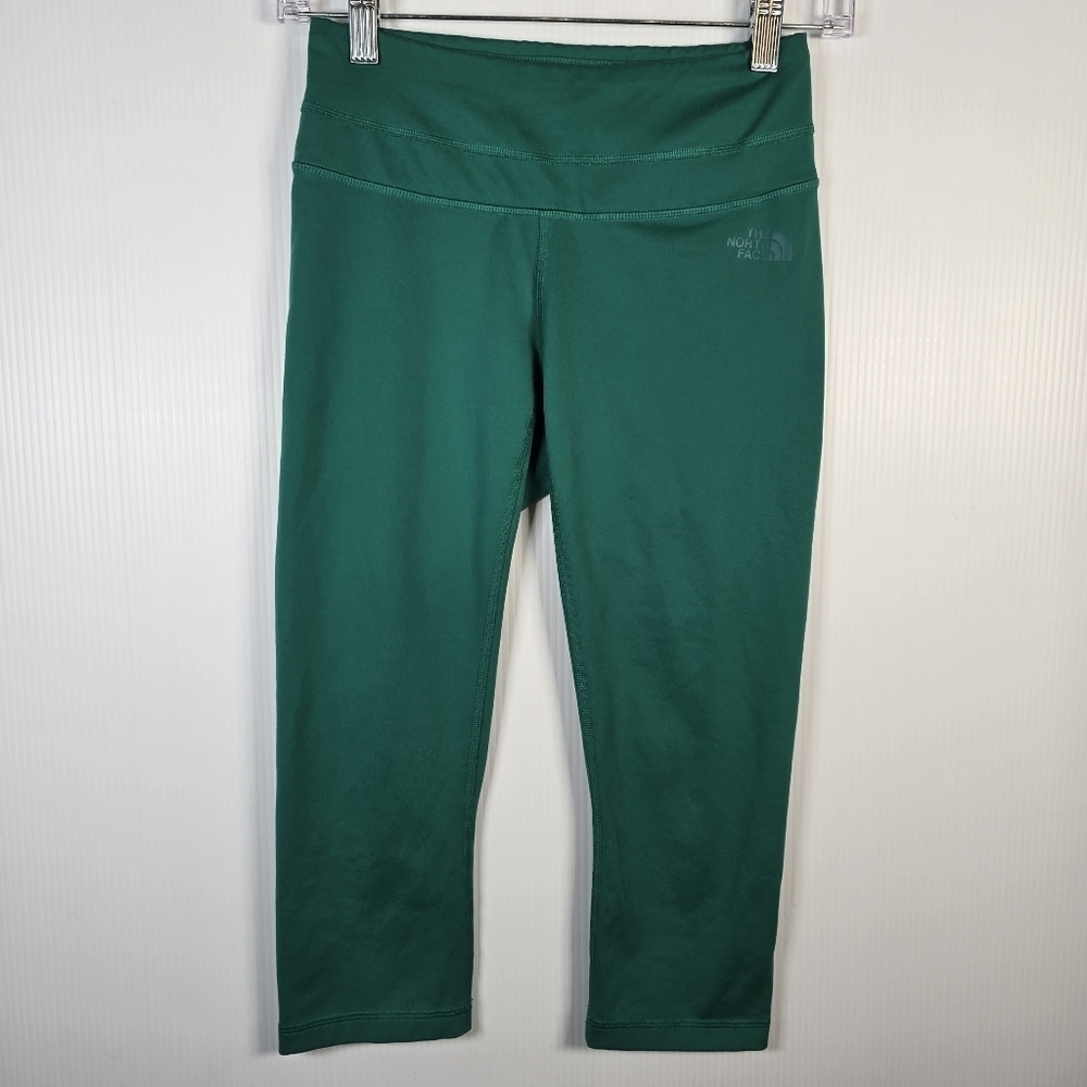 The North Face Womens  Emerald Green Capris Size S  Athleticwear Fitness Casual